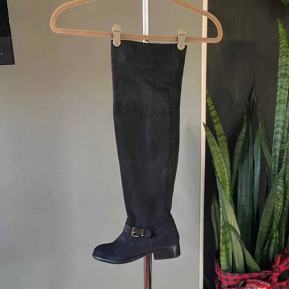 🥑Kurt Geiger London Ash over knee suede riding boots 38.5